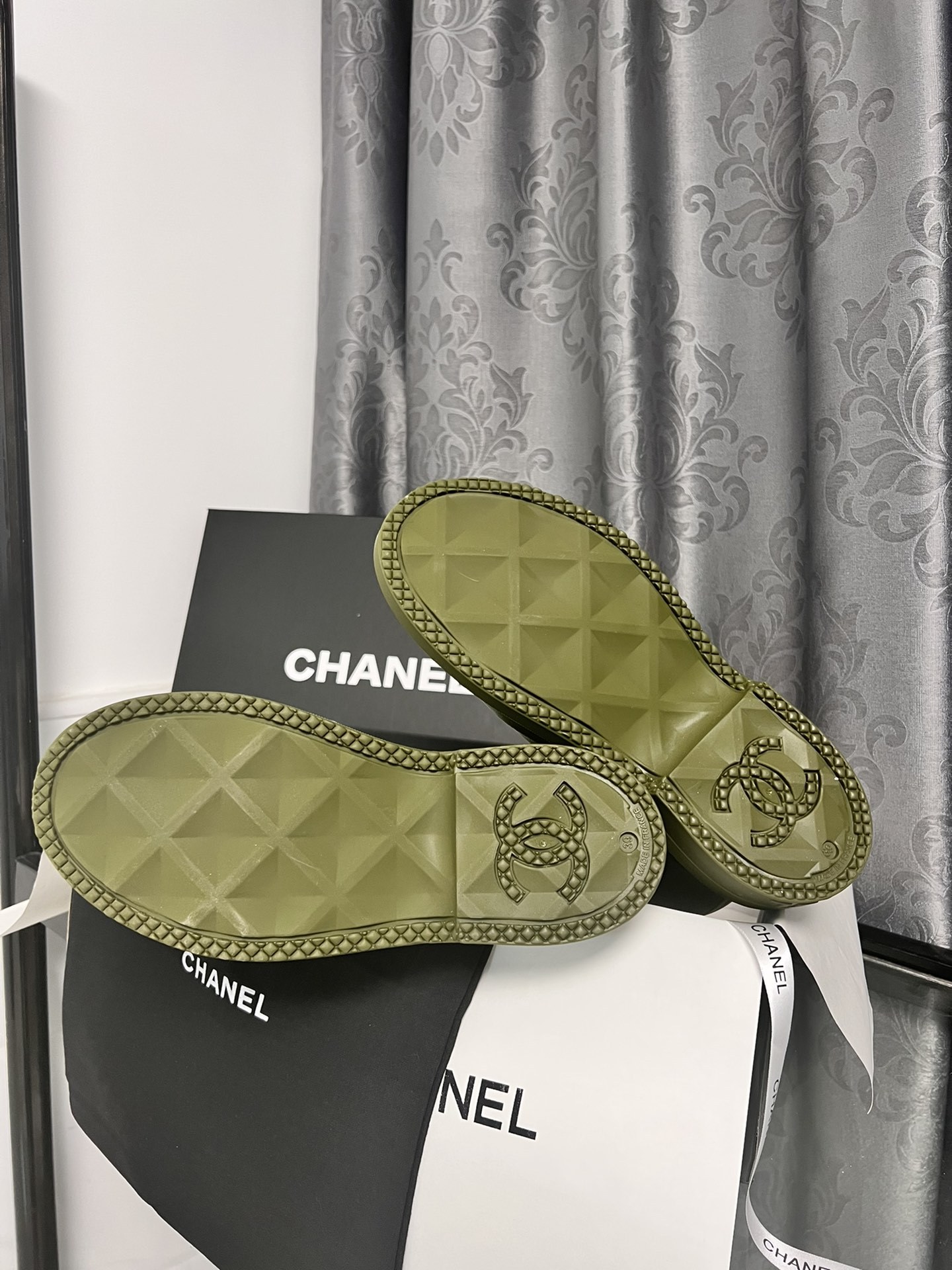 C style vintage rain boots-Luxeon