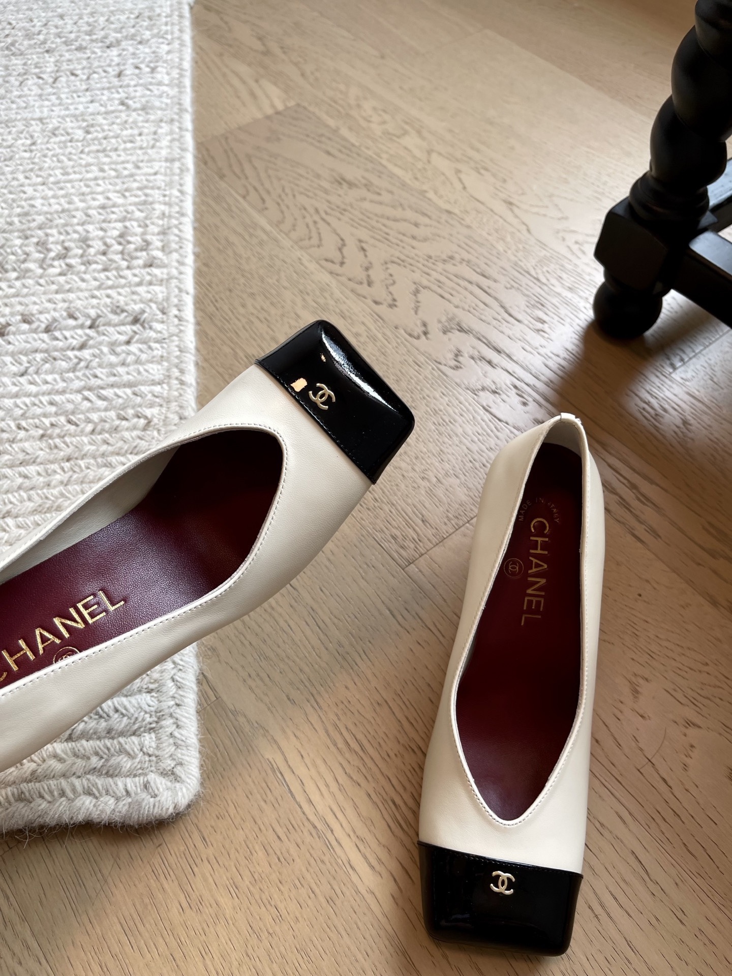 Square-toe high heels 35-42