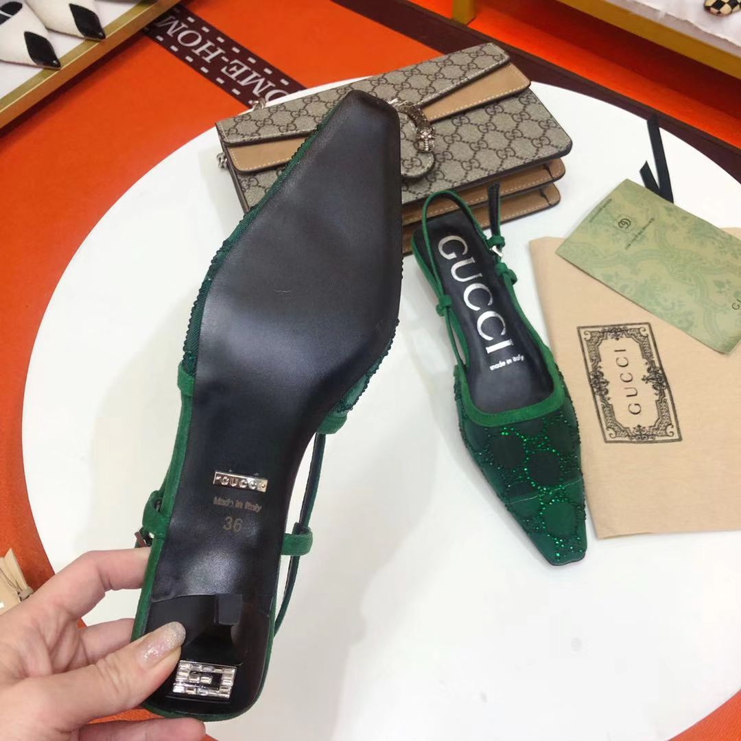 G style vintage women sandals pumps-Luxeon