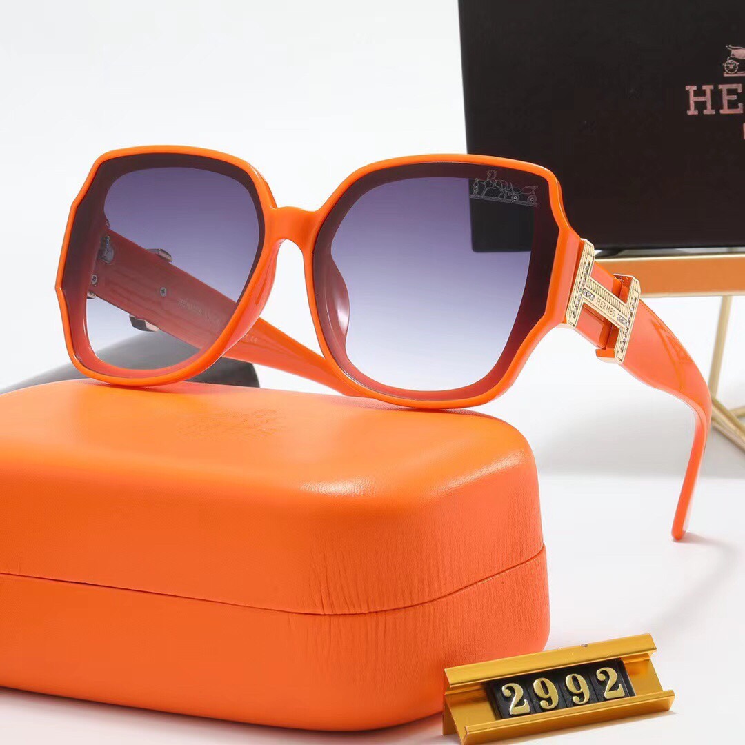 Herme fashion retro glasses-Luxeon