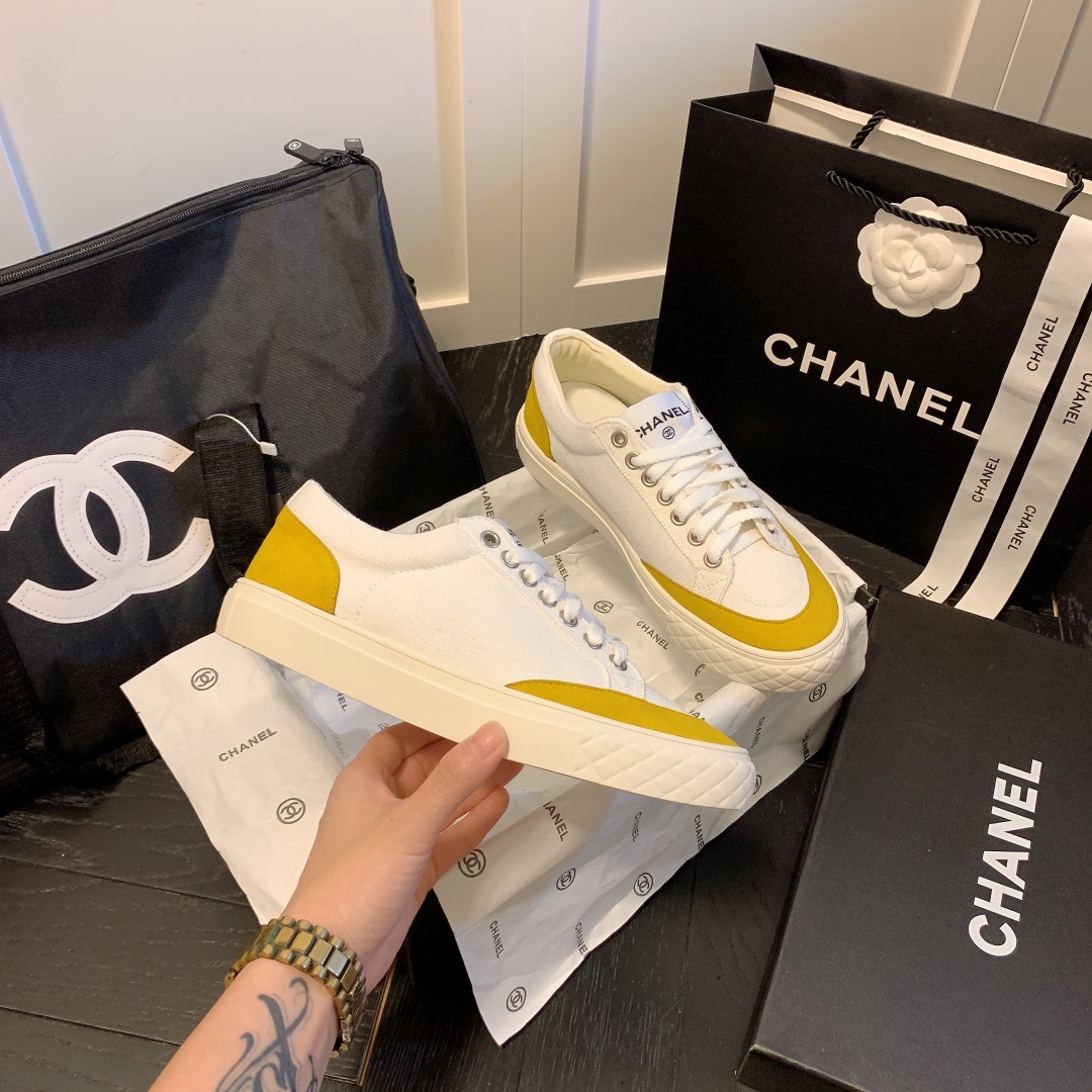 C style Vintage retro sneakers casual shoes-Luxeon