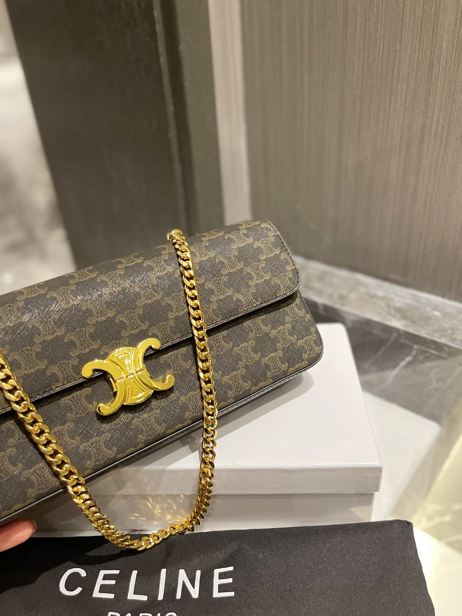 C style Baguette Underarm Bags-Luxeon