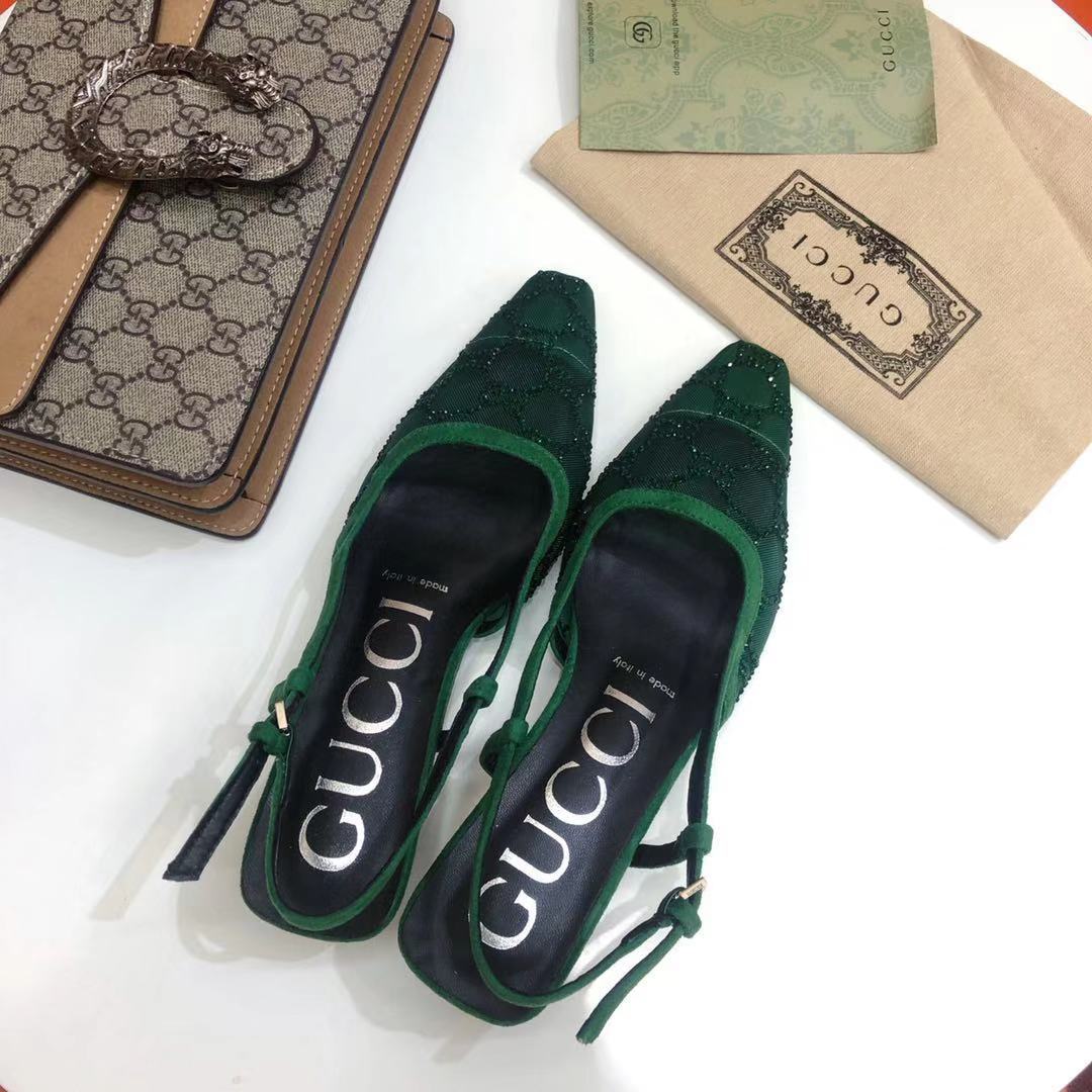 G style vintage women sandals pumps-Luxeon