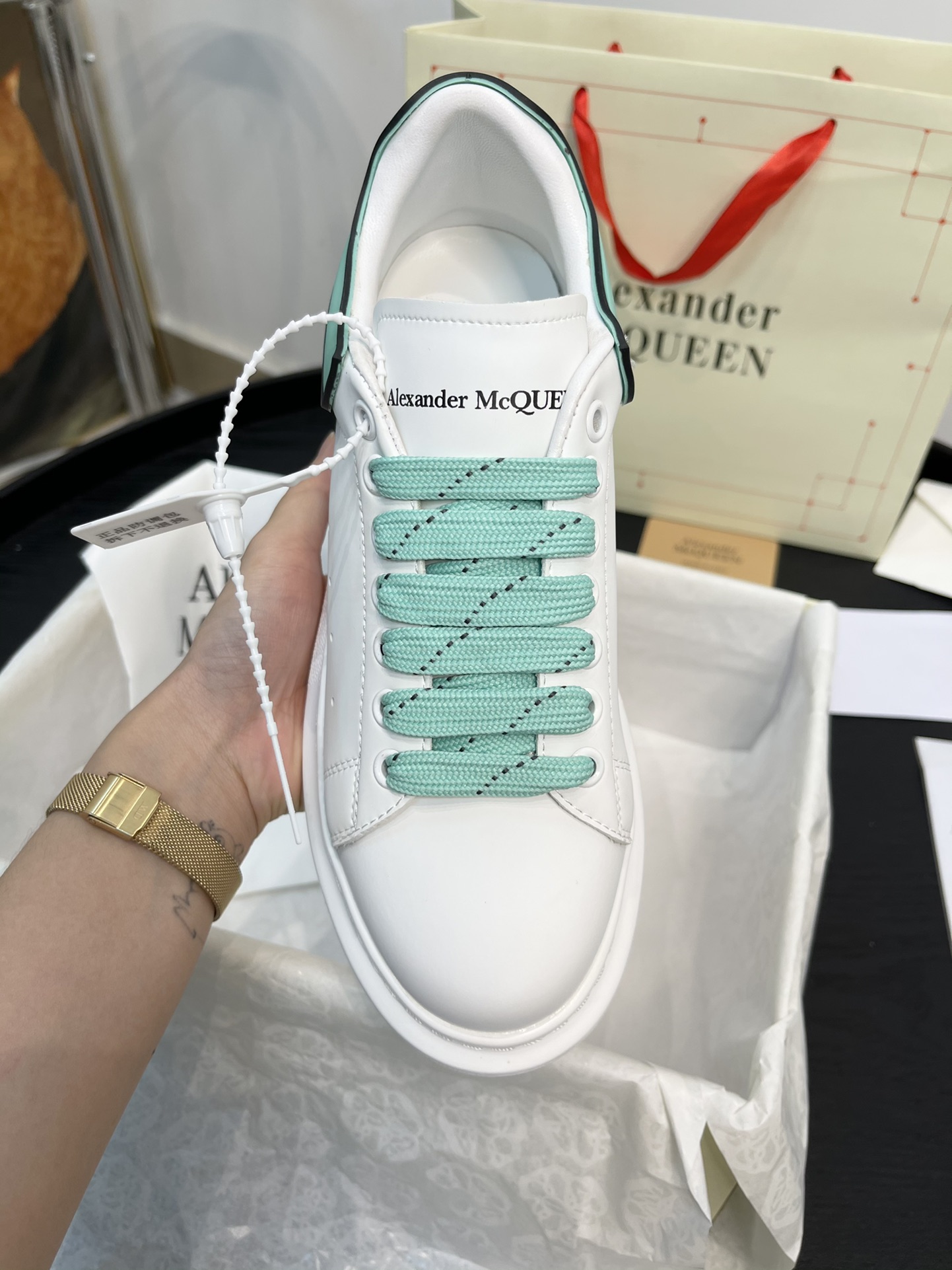 Alexander Mc QUEEN  women sneakers casual shoes-Luxeon