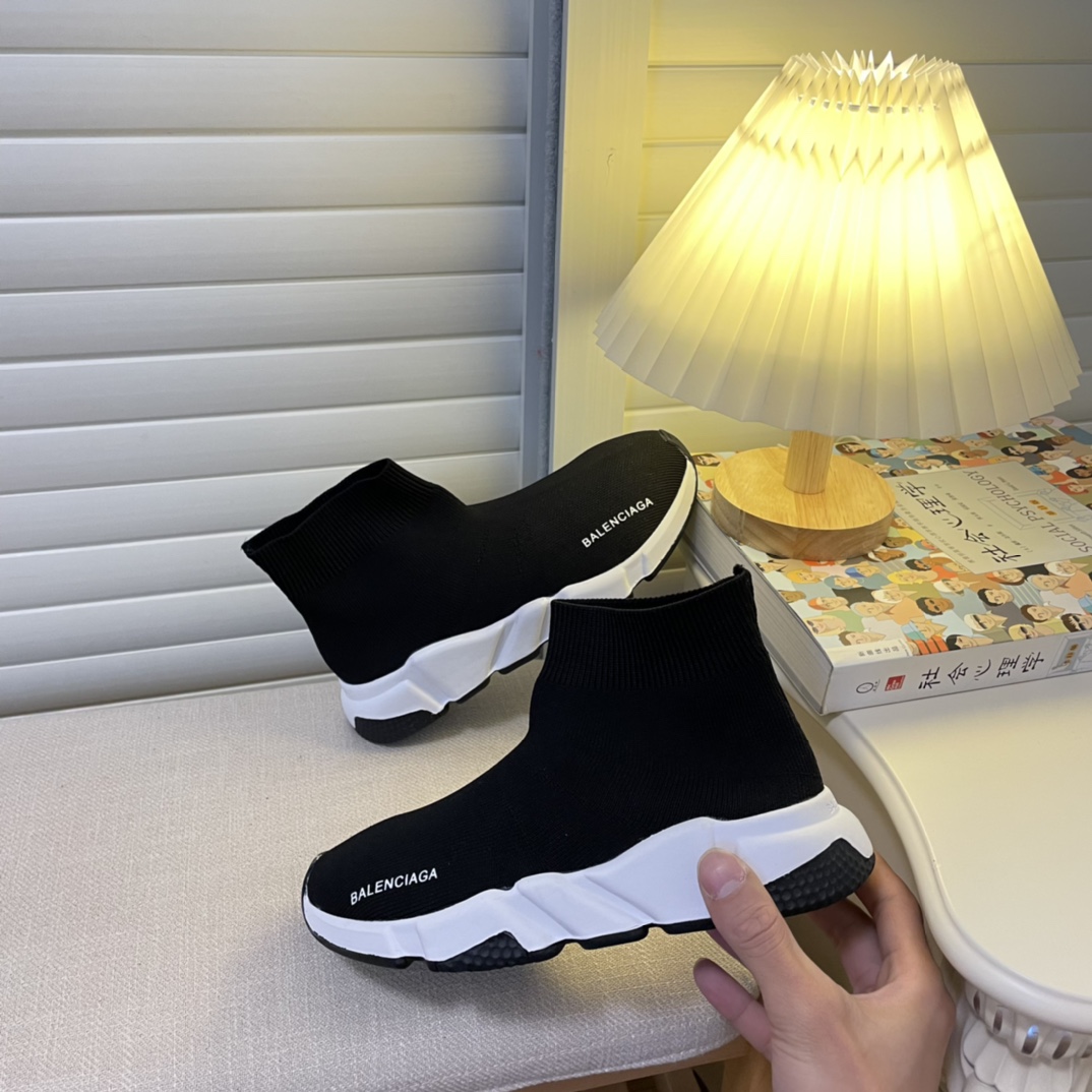 women knitted sock boots-Luxeon