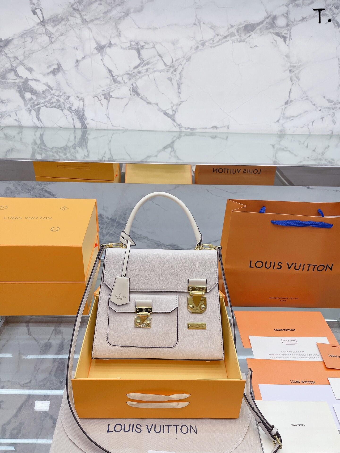 L style New Crossbody Bag Handheld One Shoulder Crossbody Bag-Luxeon