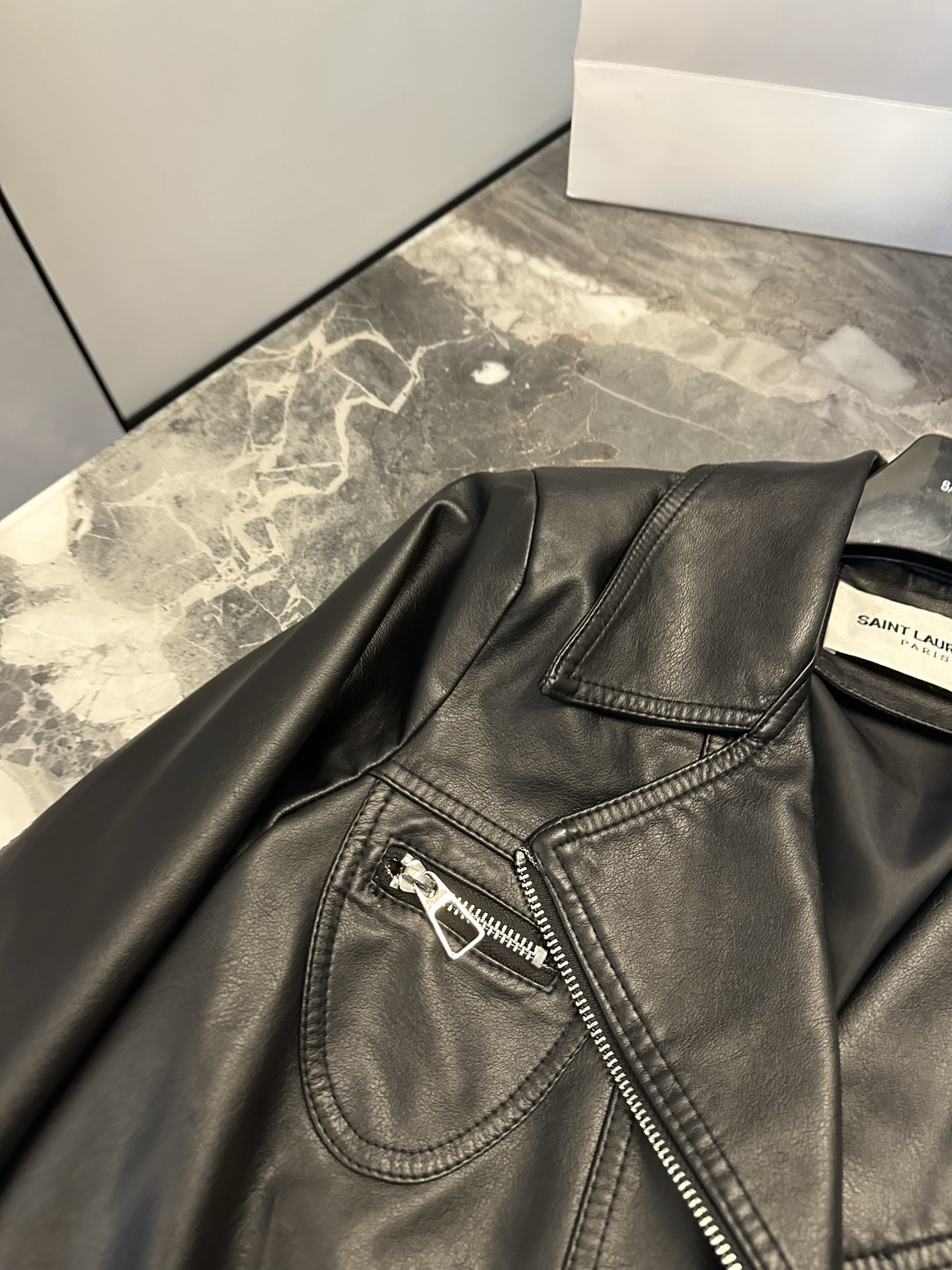 leather trench coat