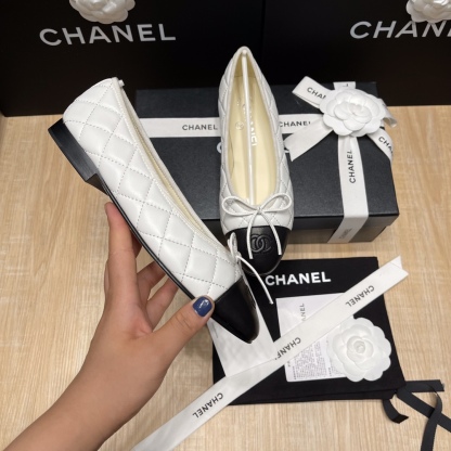 C style new bow-knot sewing logo casual shoes-Luxeon