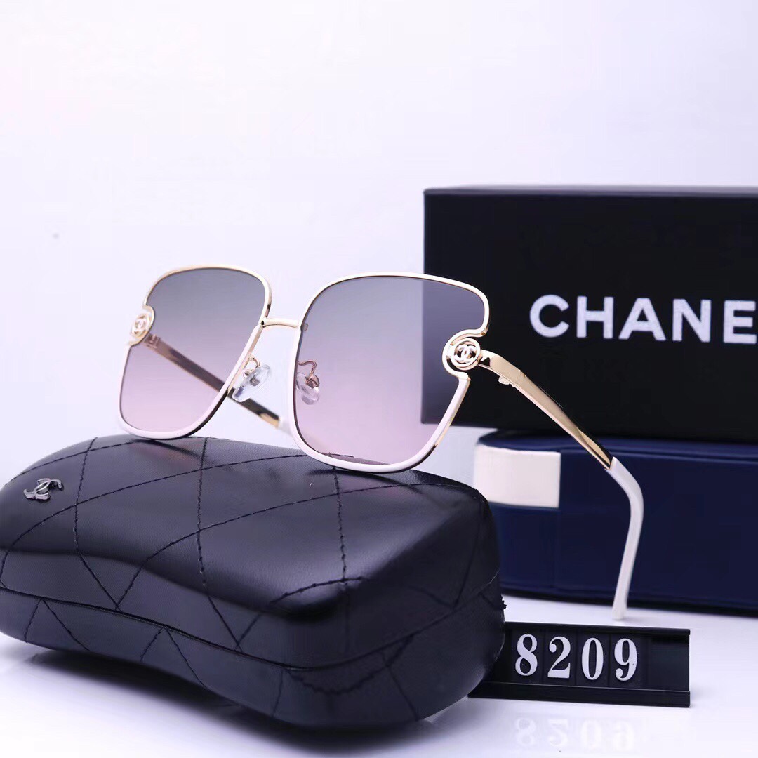 Chane Fashion Vacation Travel Sunglasses-Luxeon