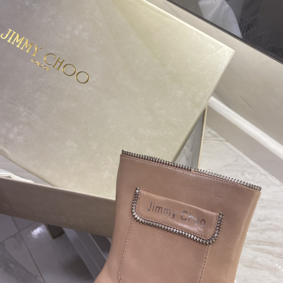 Jimmy Choo new autumn winter zipper knee & ankle boots-Luxeon