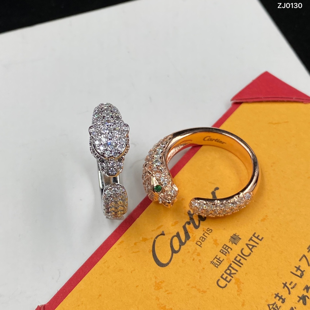 Cartier Fashion Ring-Luxeon
