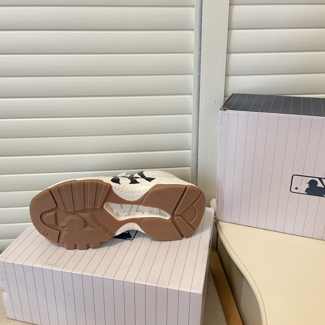 MLB new height-increasing thick sole sneakers casual shoes-Luxeon