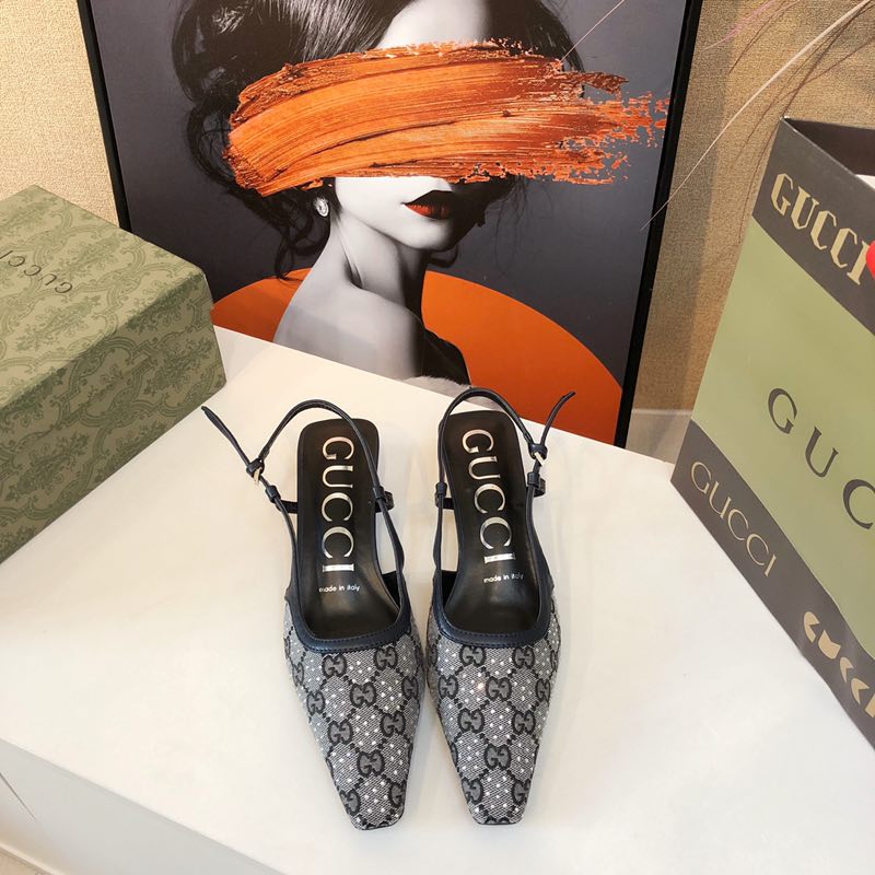 G style vintage women sandals pumps-Luxeon