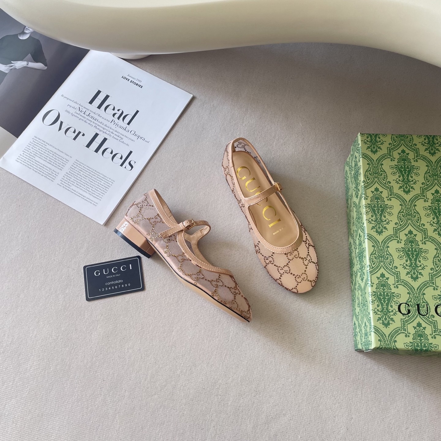 Rhinestone Mary Jane Casual Shoes