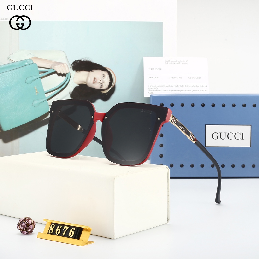 Gucc Women Polarized Sunglasses-Luxeon