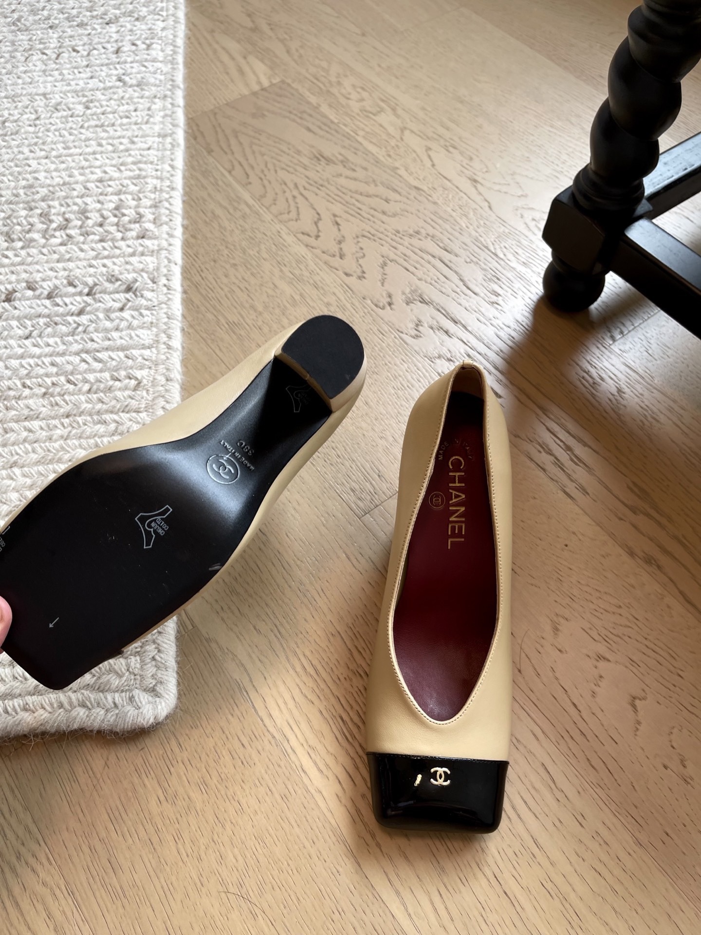 Square-toe high heels 35-42