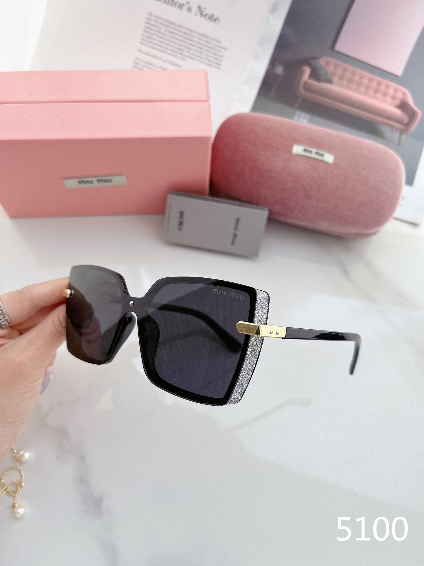 Miu Women Polarized Sunglasses-Luxeon