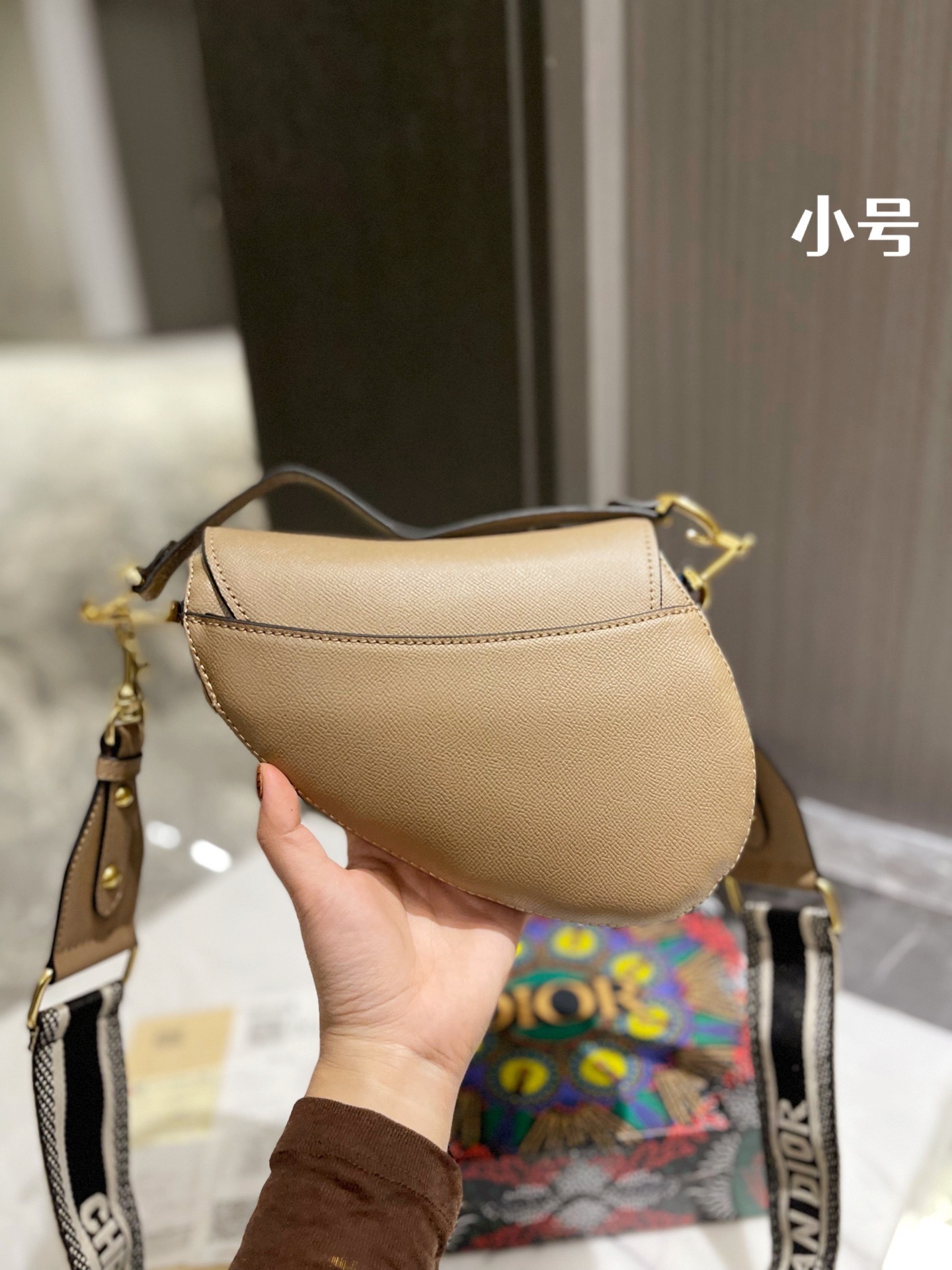 D style saddle handbags-Luxeon