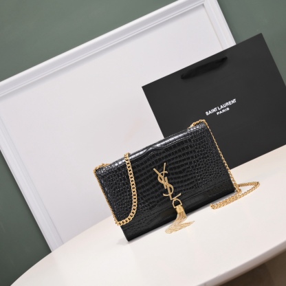 Crocodile print fringe24*14.5*5cm