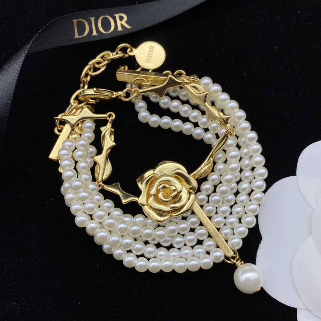 D style New Pearl Flower Vintage Set Necklace-Luxeon