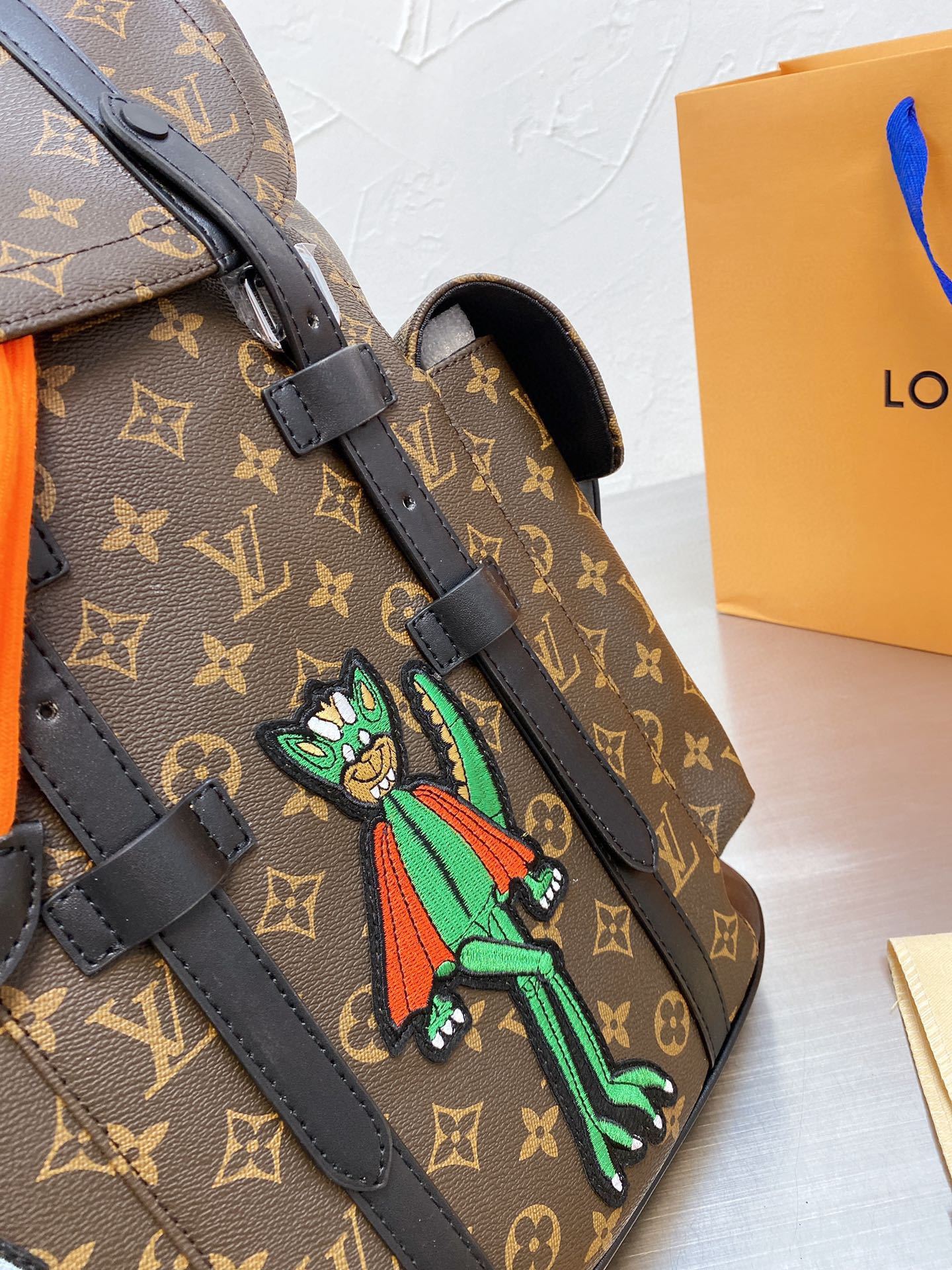 L style bag Backpack For Unisex-Luxeon