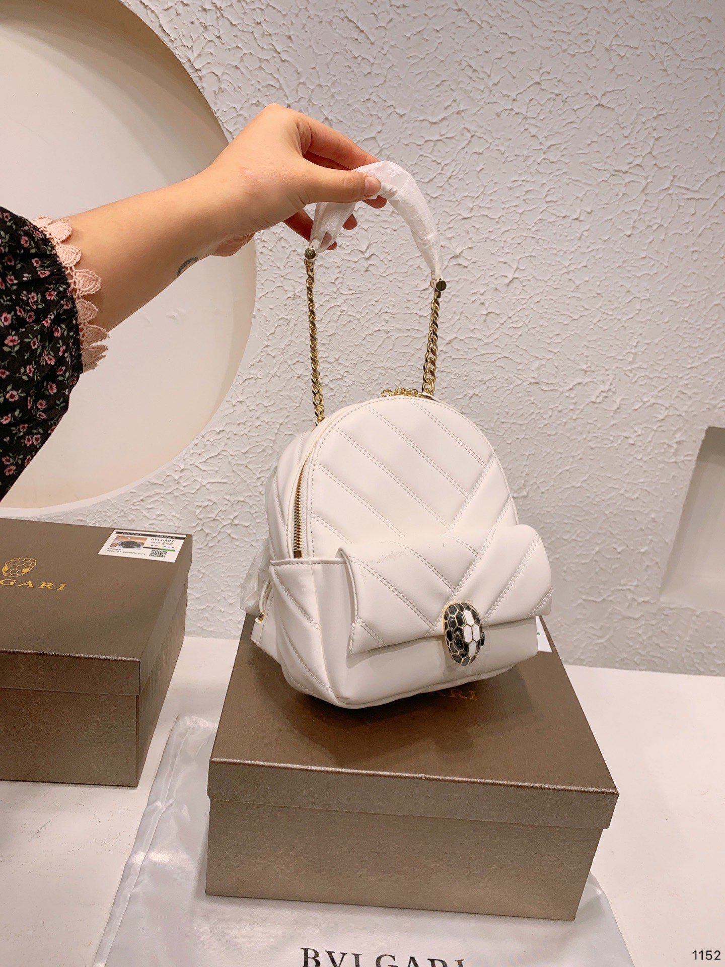 BVLGARI Mini Backpack-Luxeon