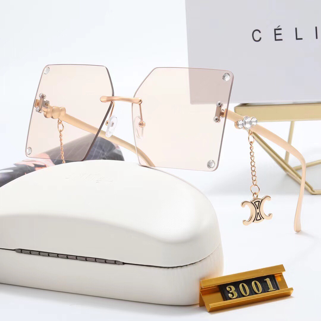 C style Fashion Ladies Vintage Sunglasses-Luxeon