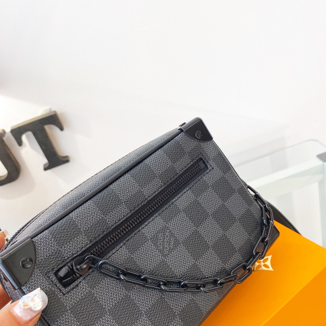 L style bag Trunk Small Box Chain Bags-Luxeon