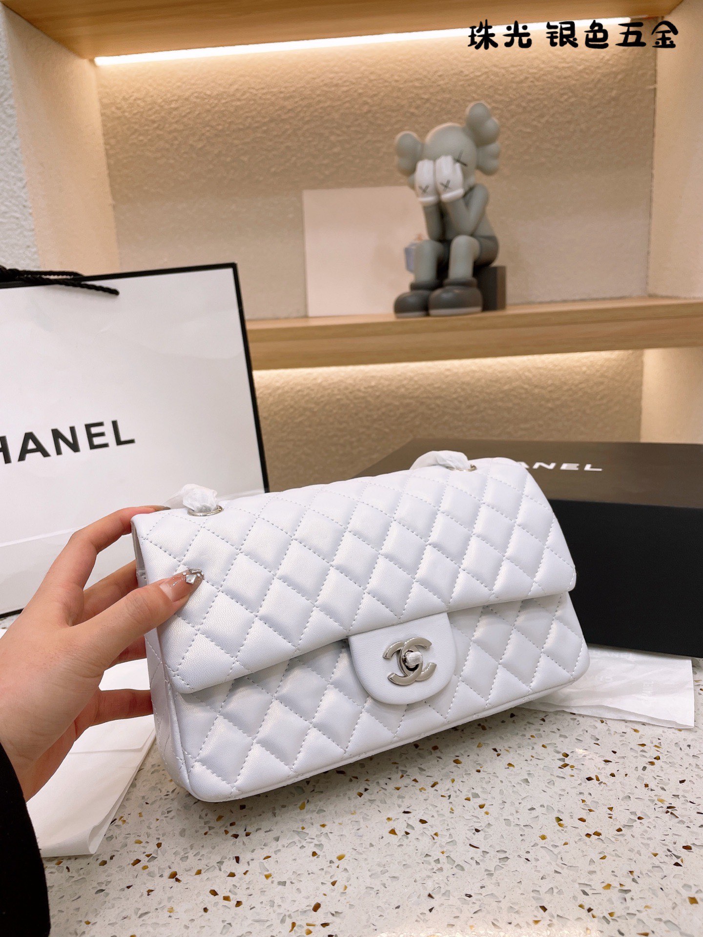 C style Cf flap handbags-Luxeon