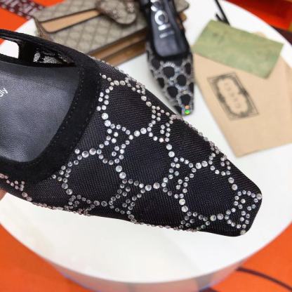 G style vintage women sandals pumps-Luxeon