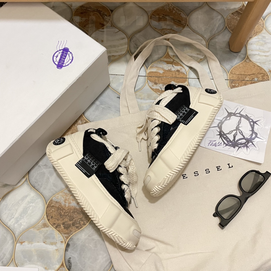X Vessel SMILENCE fashion platform casual shoes-Luxeon