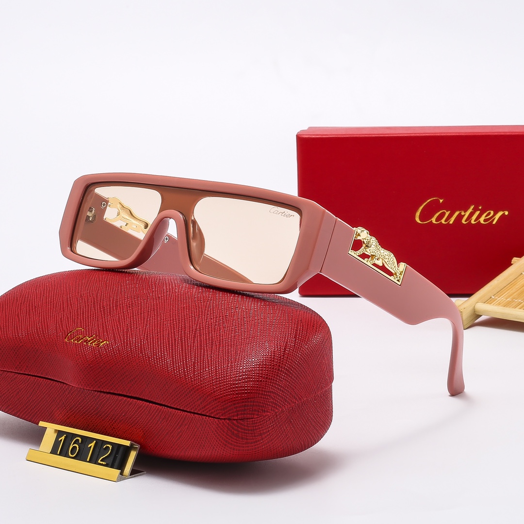 Cartier Women Fashion Glasses-Luxeon