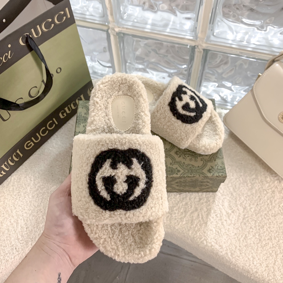 G style winter wool slippers-Luxeon
