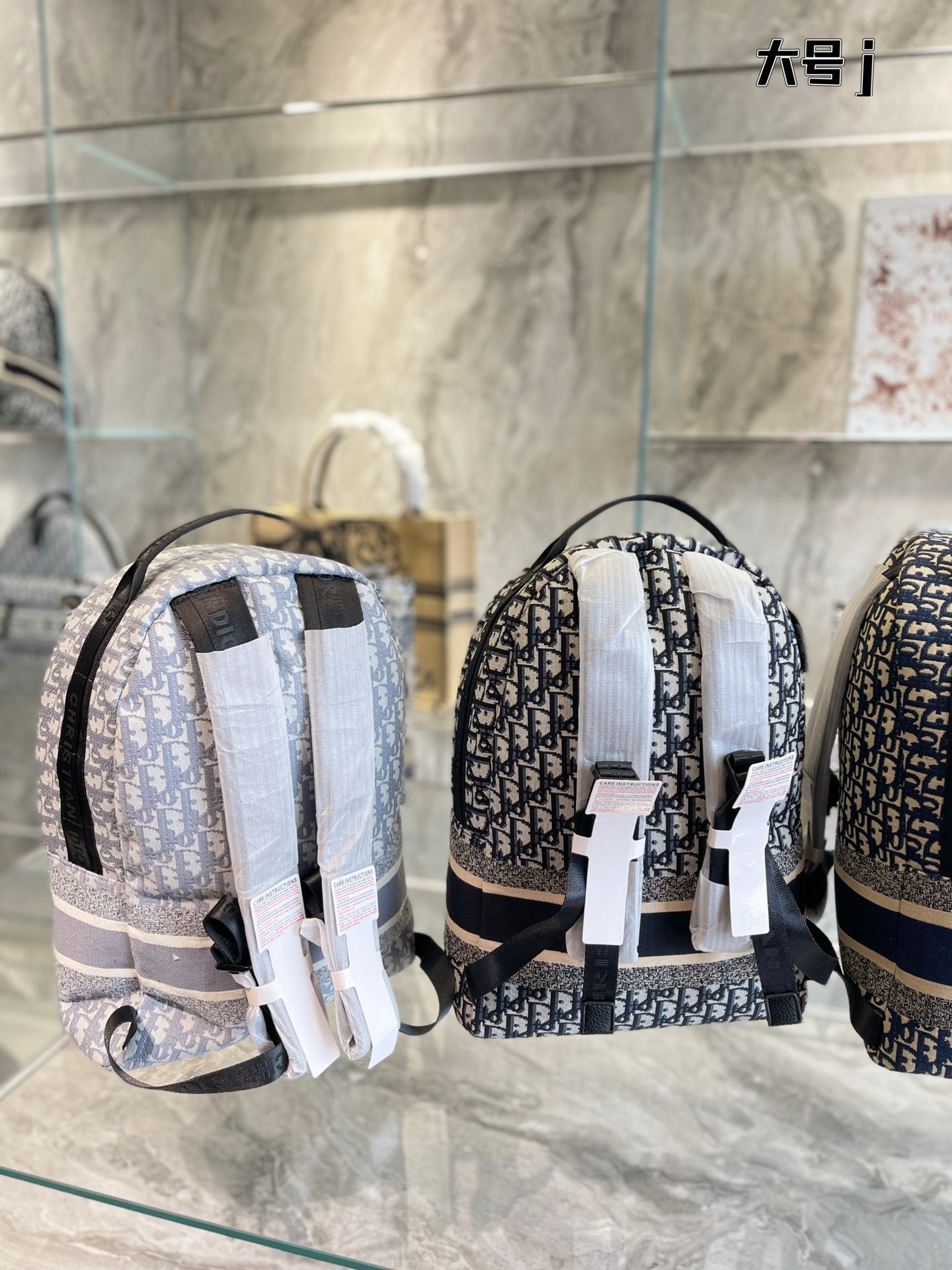 D style old flower backpack-Luxeon