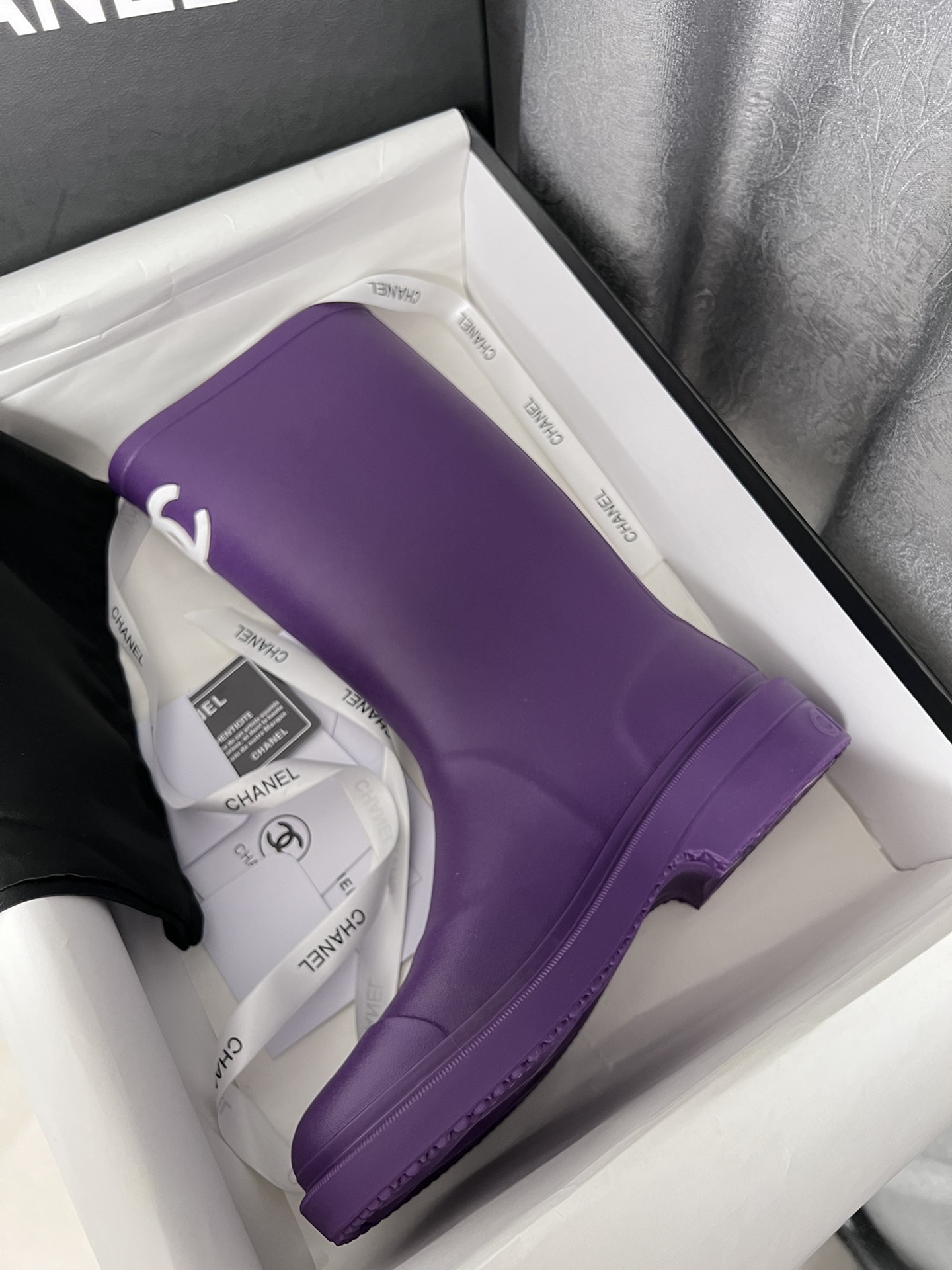 C style vintage rain boots-Luxeon