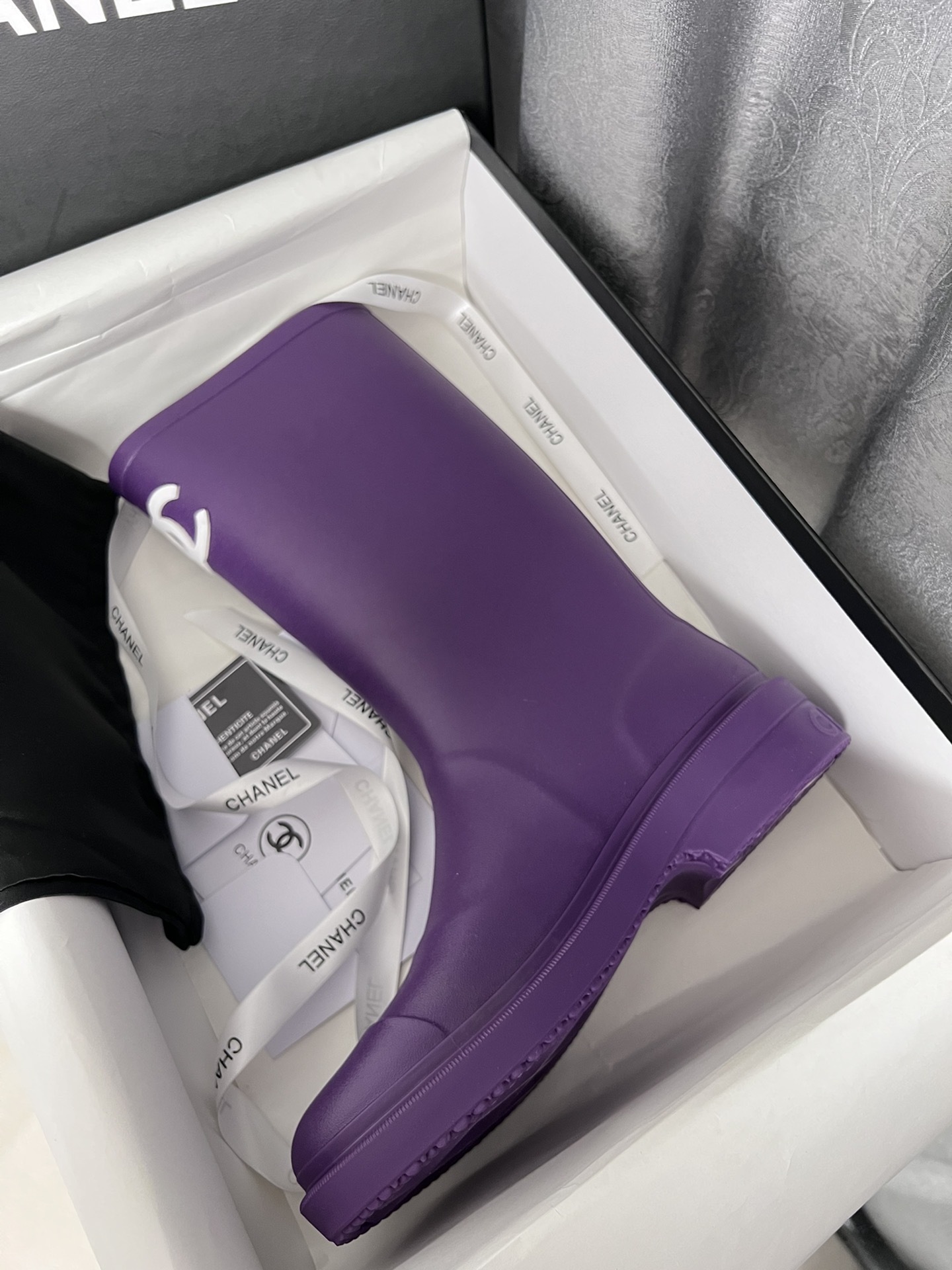 C style vintage rain boots-Luxeon