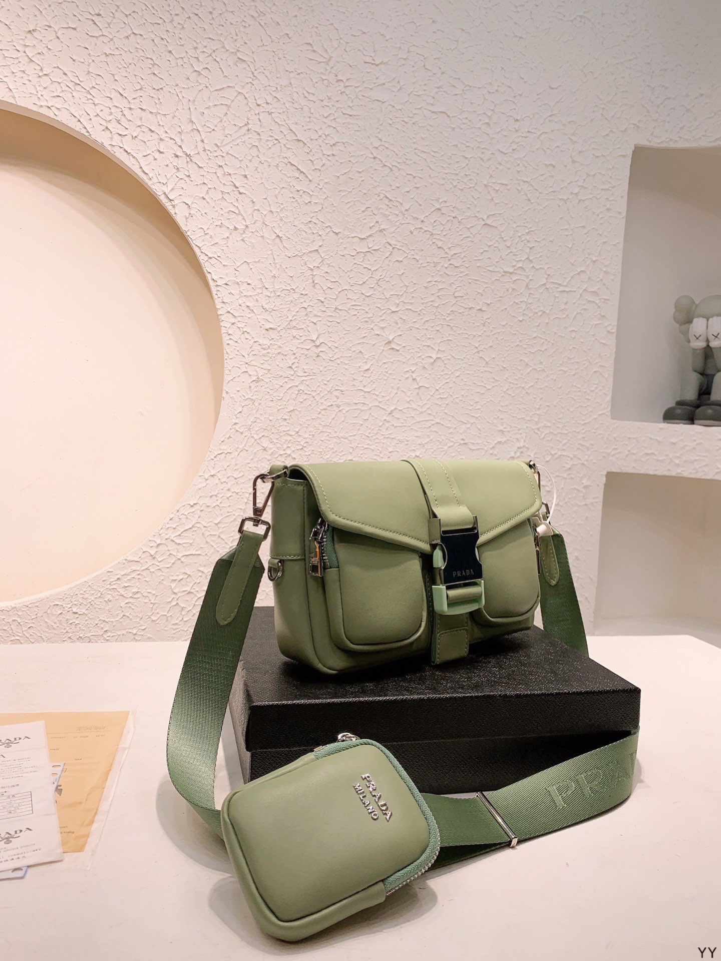 P style Messenger Bags Two In One-Luxeon