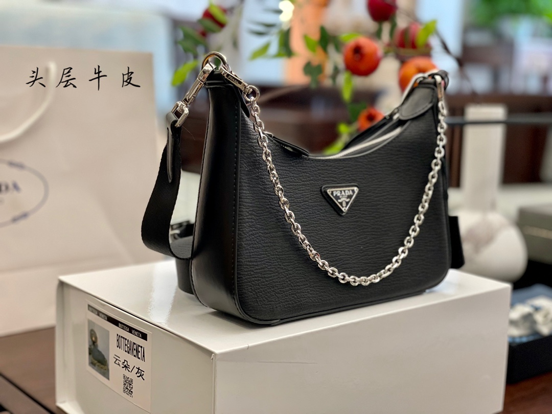 P style Hobo Underarm Bags 2 In 1-Luxeon