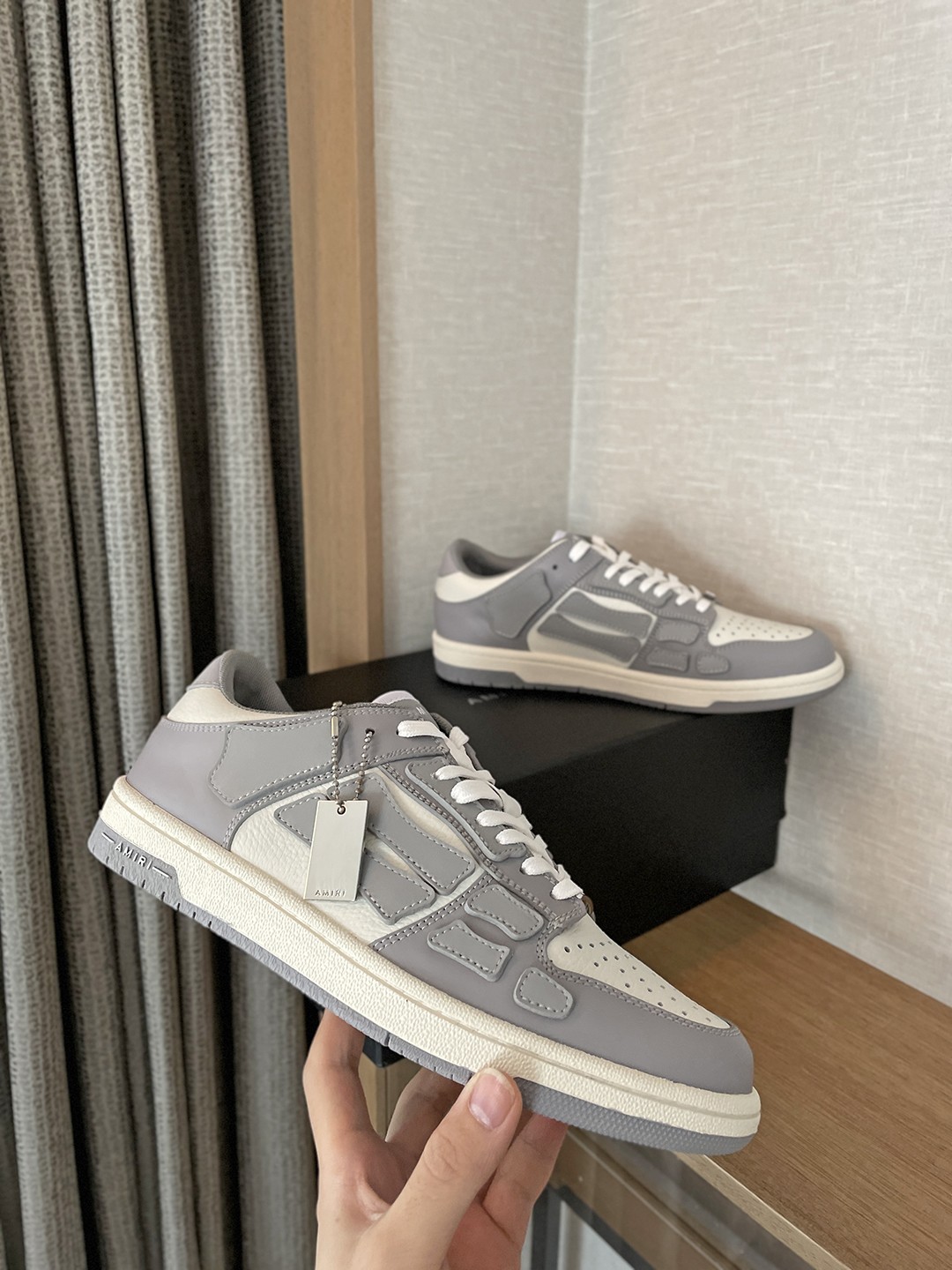 AMIRI new Skel Top Low  unisex sneakers-Luxeon