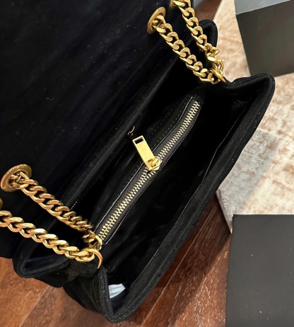 Suede cloud bag 25*16cm