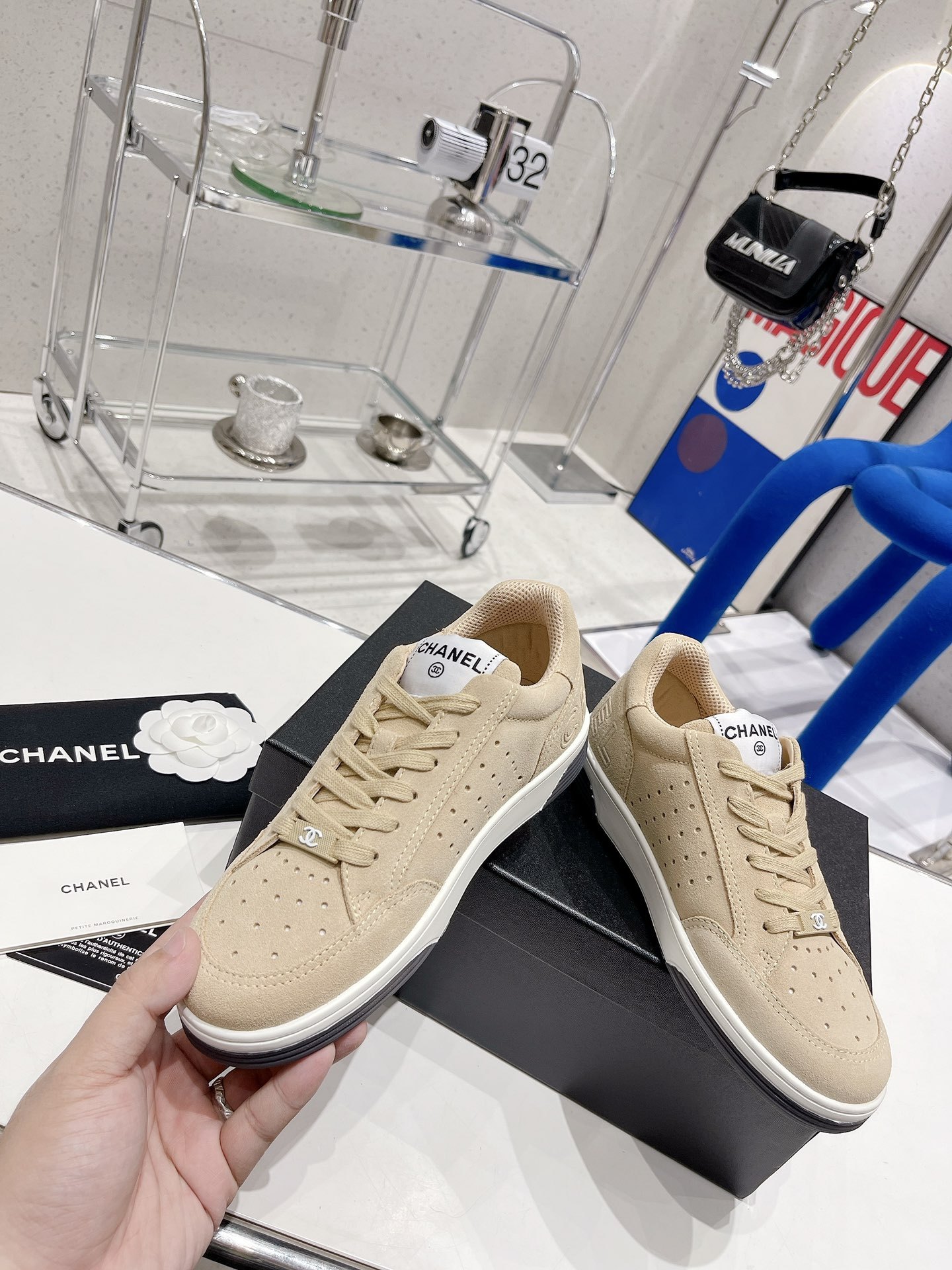 C style new all-matching skate shoes casual shoes-Luxeon