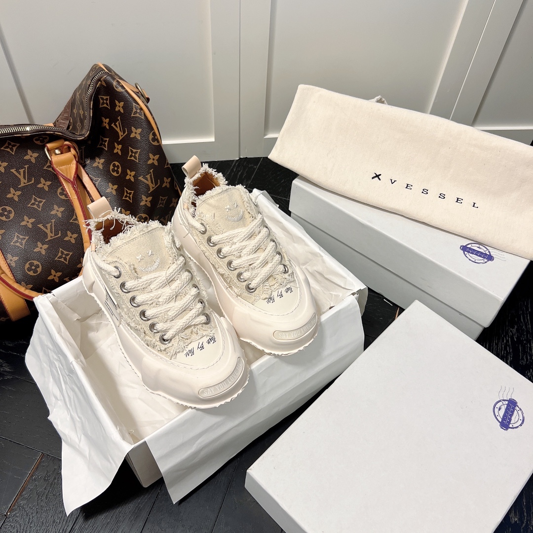 𝙓𝙫𝙚𝙨𝙨𝙚𝙡 𝙨𝙢𝙞𝙡𝙚𝙣𝙘𝙚 new women frayed shoes-Luxeon