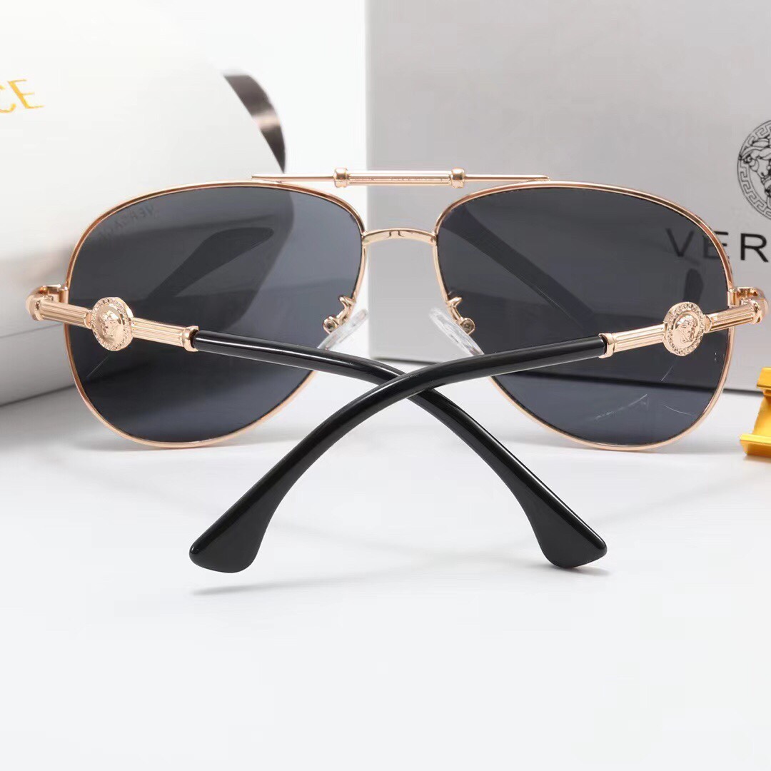 Fashion Vintage Ladies Metal Frame Sunglasses-Luxeon