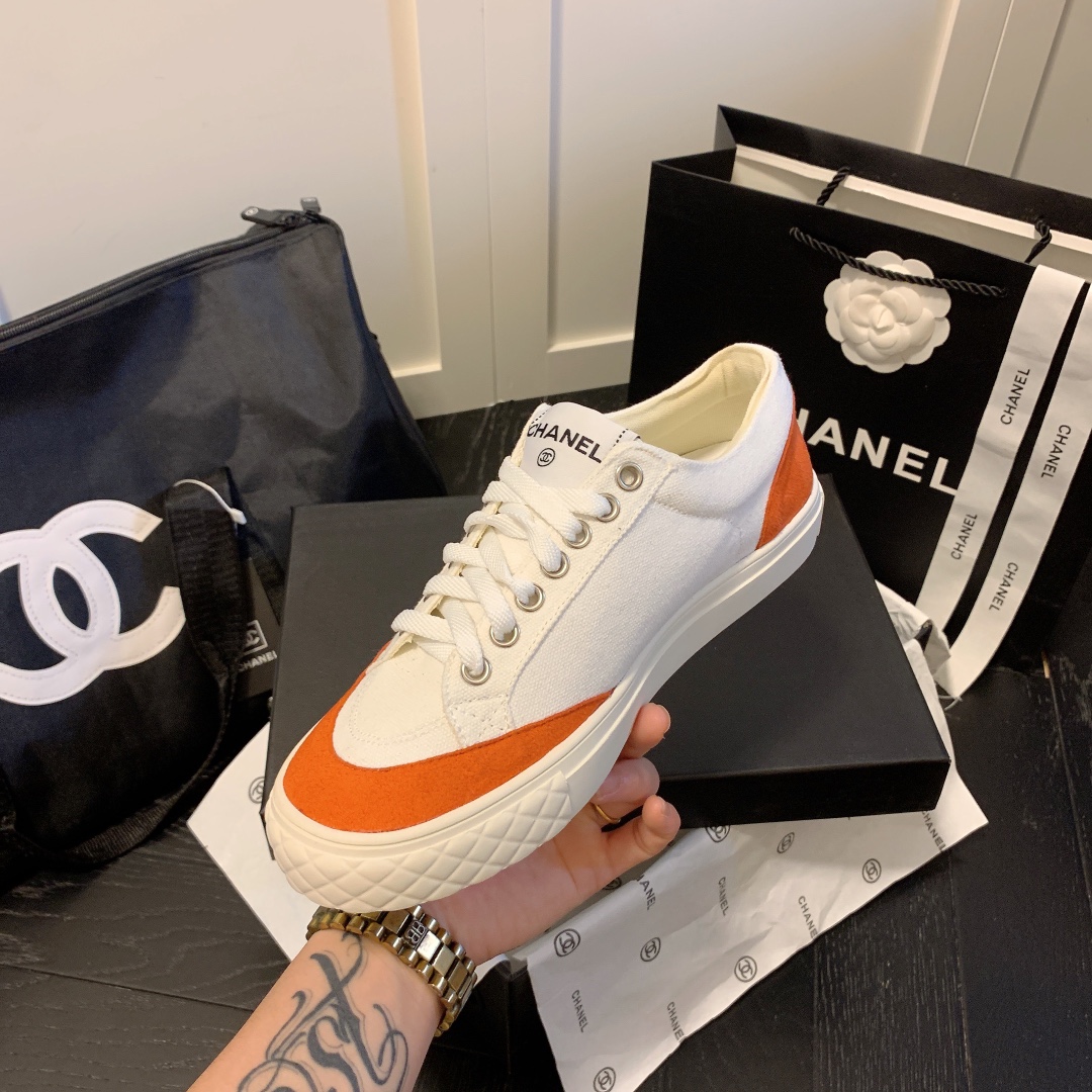 C style Vintage retro sneakers casual shoes-Luxeon