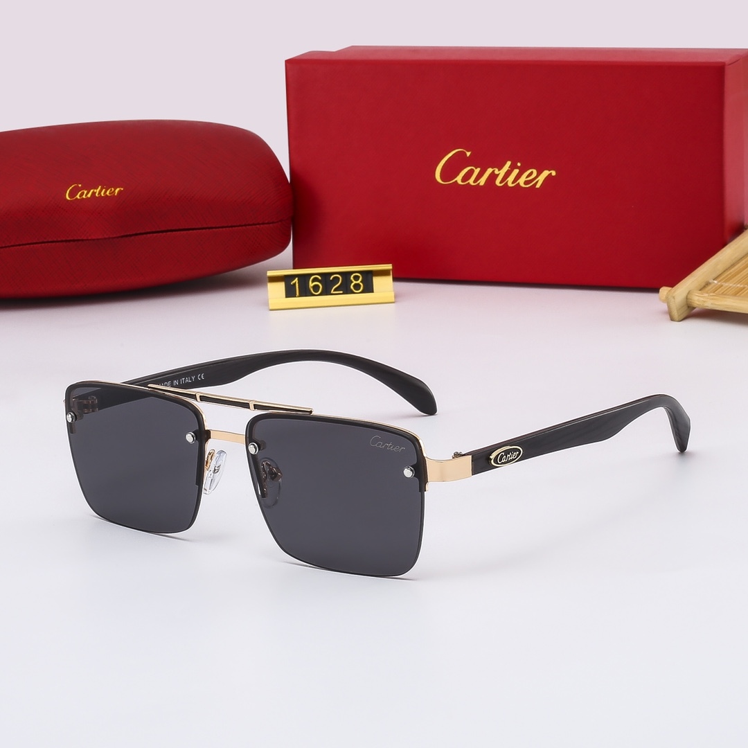 Cartier Fashion Retro Ladies Glasses-Luxeon