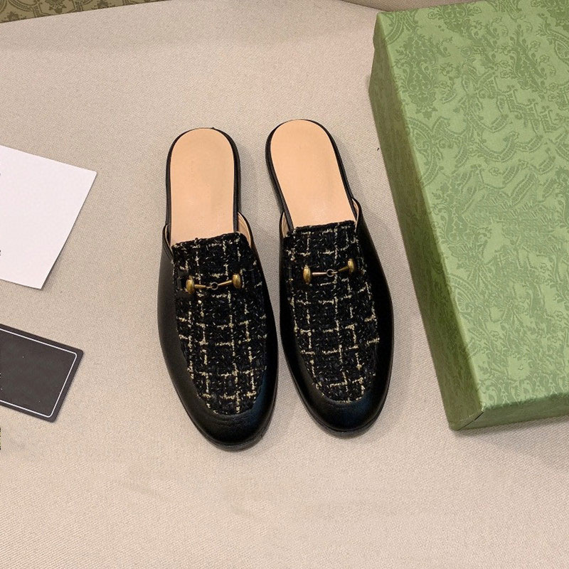 G style Women Half-drag Mules-Luxeon