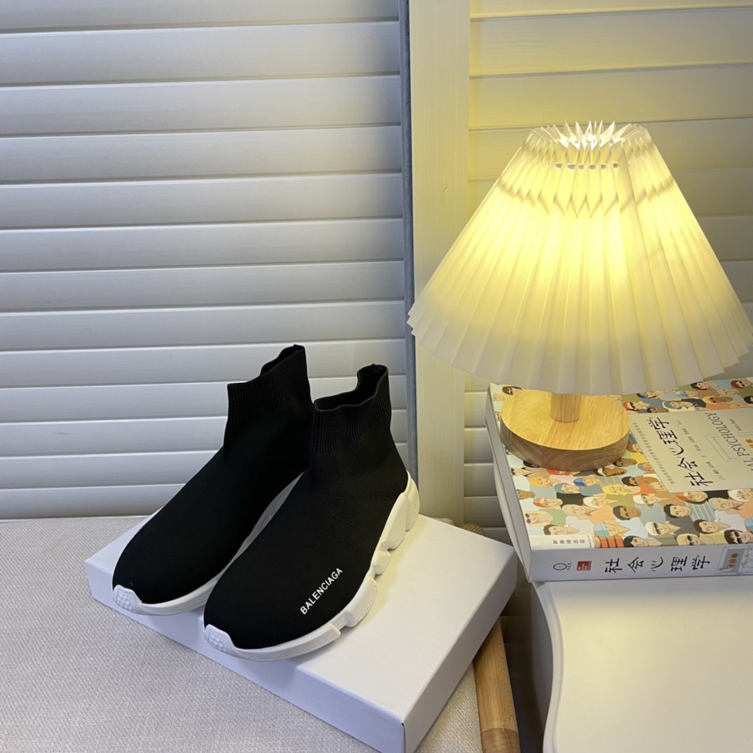 women knitted sock boots-Luxeon