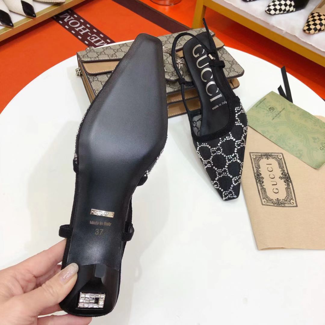 G style vintage women sandals pumps-Luxeon