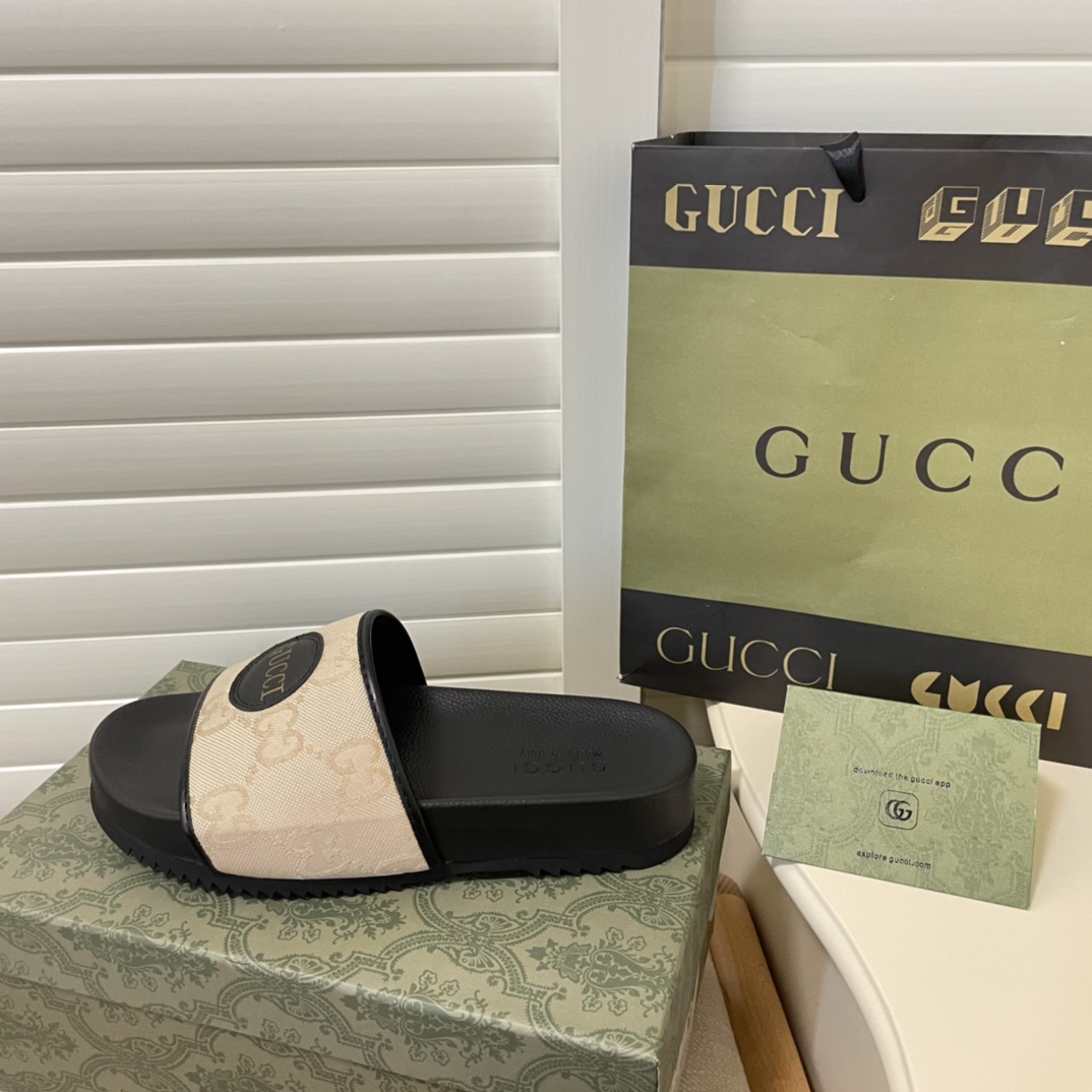 G style couple thick sole sandals-Luxeon