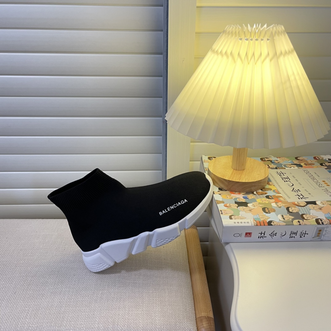 women knitted sock boots-Luxeon